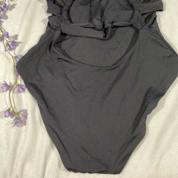 NEW BECCA [ Small‎ ] Elaine Color Code One-piece Swimsuit In Black - Picture 10 of 11